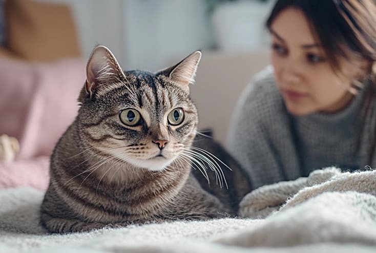 Cat with digestive upset discussed during TelaVets GI consult