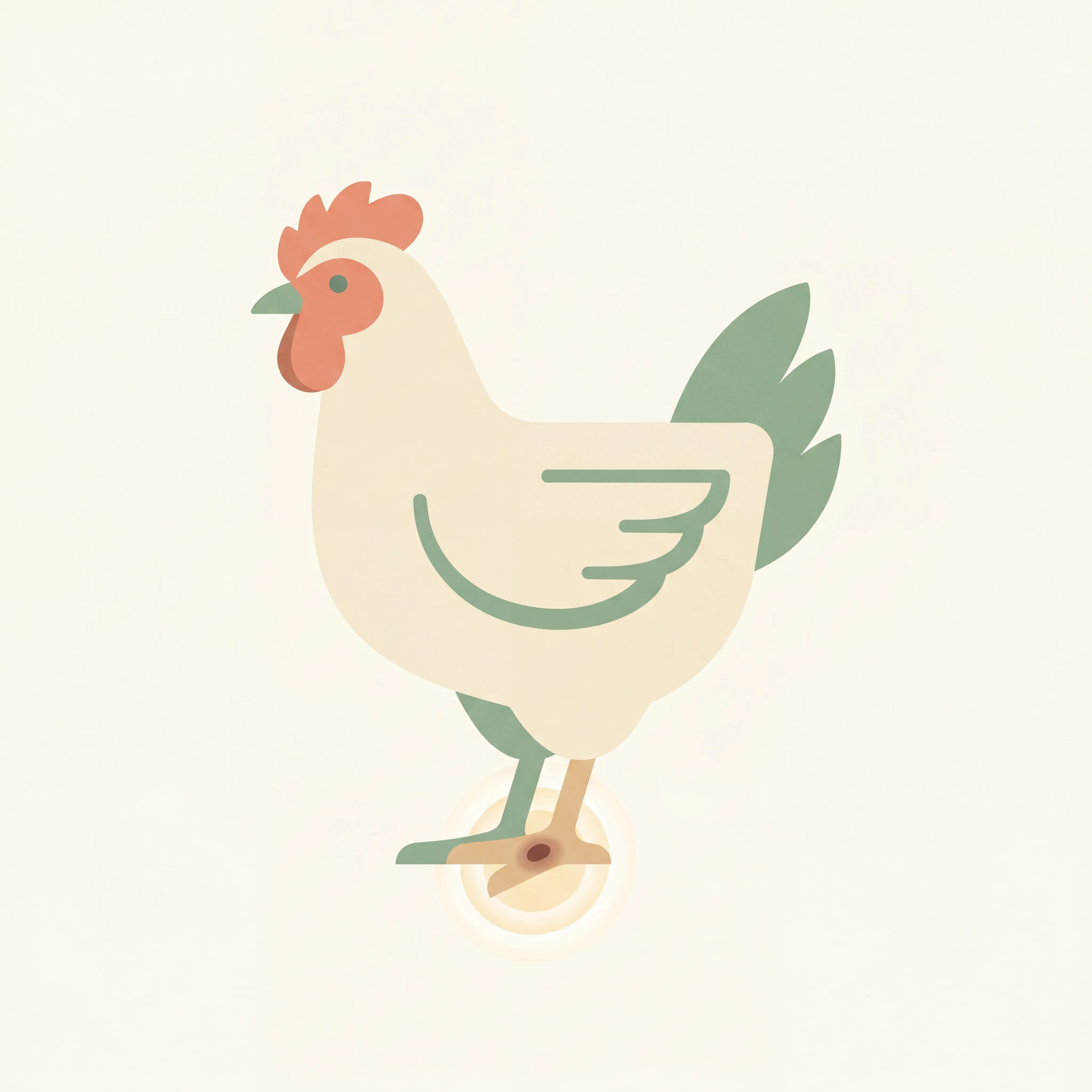 Chicken with bumblefoot