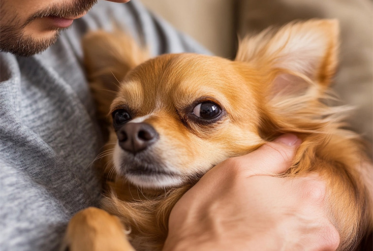 Dog with cough